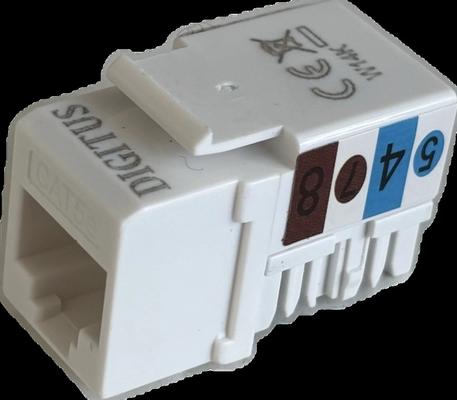 Keystone modul RJ45 cat.5e UTP LSA