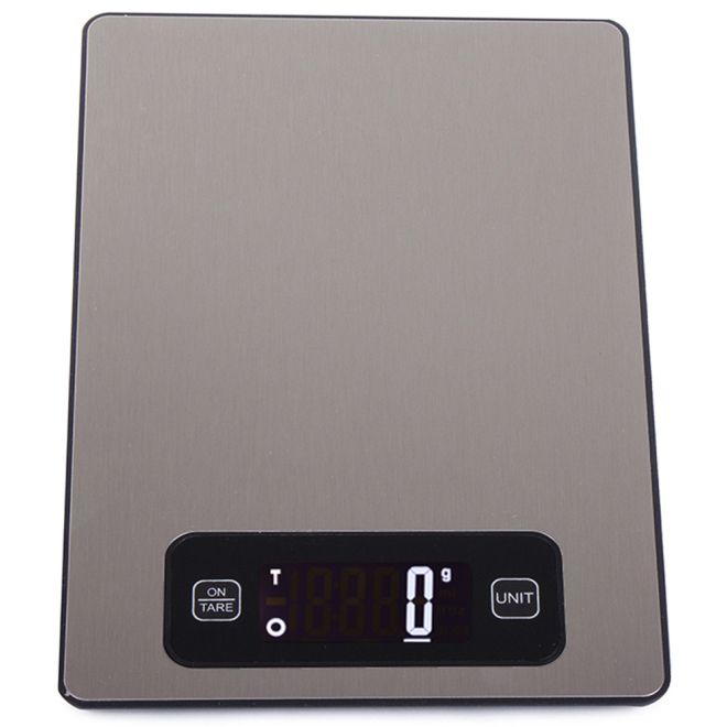 Elektronická kuchyňská váha do 5 kg inox lcd