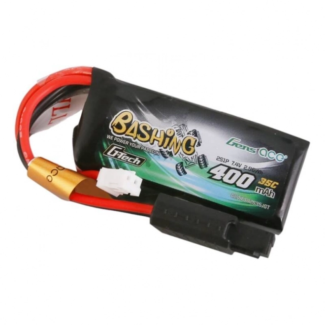 Gens ace G-Tech 400mAh 7,4V 2S1P 35C Lipo baterie s konektorem JST-PHR Plug-Bashing Series