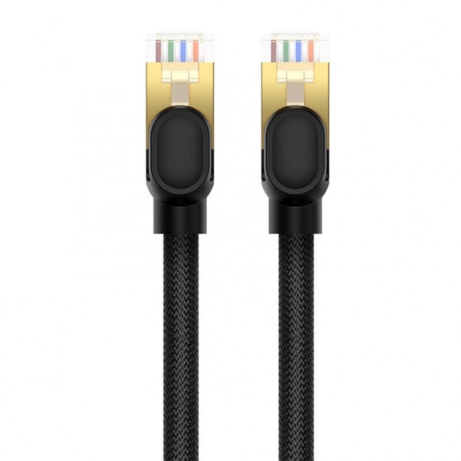 Síťový kabel cat.8 Baseus Ethernet RJ45, 40Gb/s, 3 m (černý)