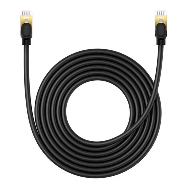 Síťový kabel cat.8 Baseus Ethernet RJ45, 40Gb/s, 5 m (černý)