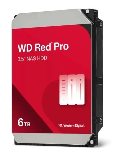 Pevný disk Red Pro 6TB 3,5 265 MB SATAIII WD6005FFBX