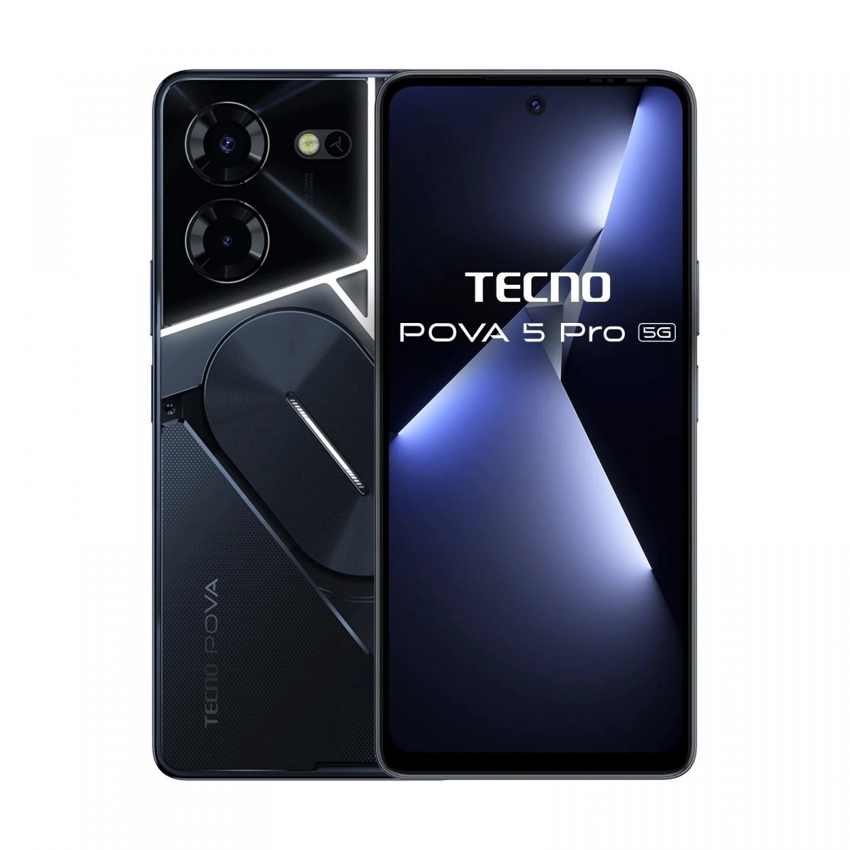 POVA 5 Pro 5G 8/256 GB LH8n Black smartphone