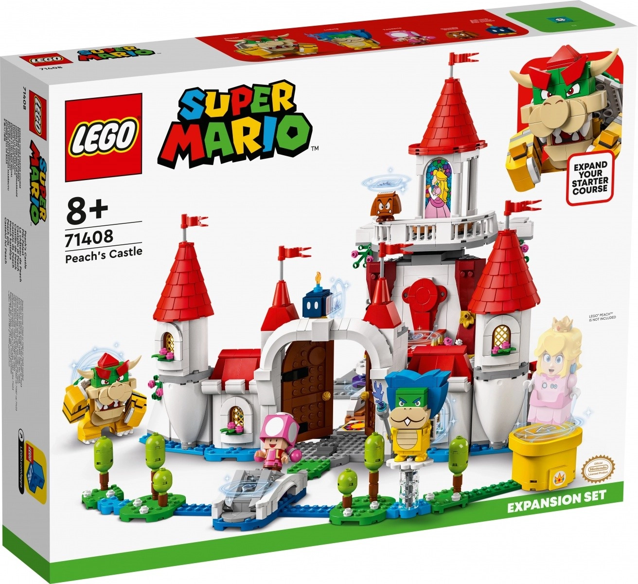 LEGO® Super Mario™ 71408 Hrad Peach