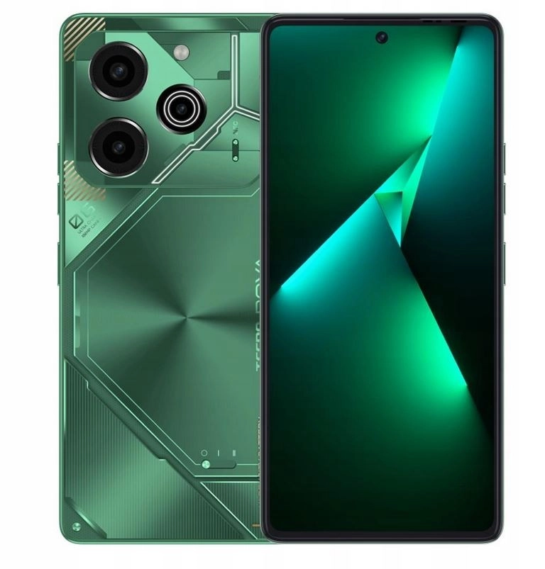 POVA 6 PRO 5G Comet Green smartphone