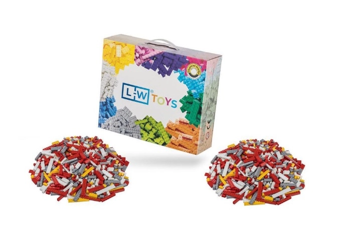 L-W Toys Hasičský set 2000 ks lehký + těžký