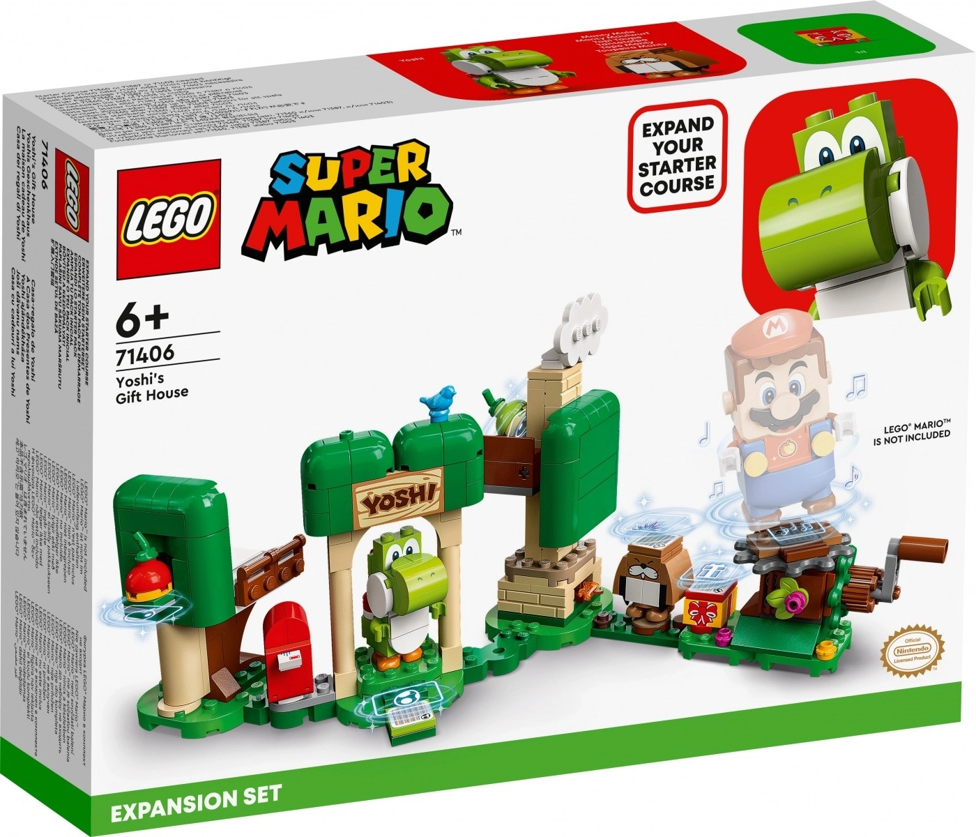 LEGO® Super Mario™ 71406 Yoshiho dům dárků rozšiřující set