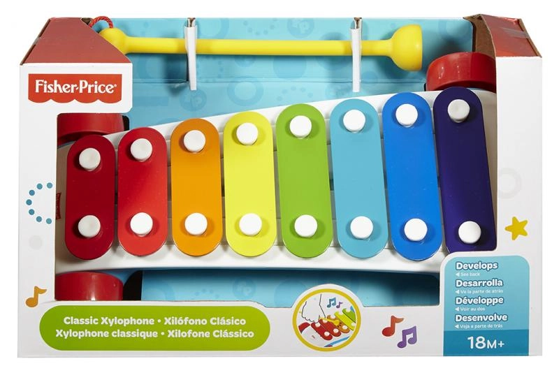 Fisher-Price zábavný tahací xylofon CMY09