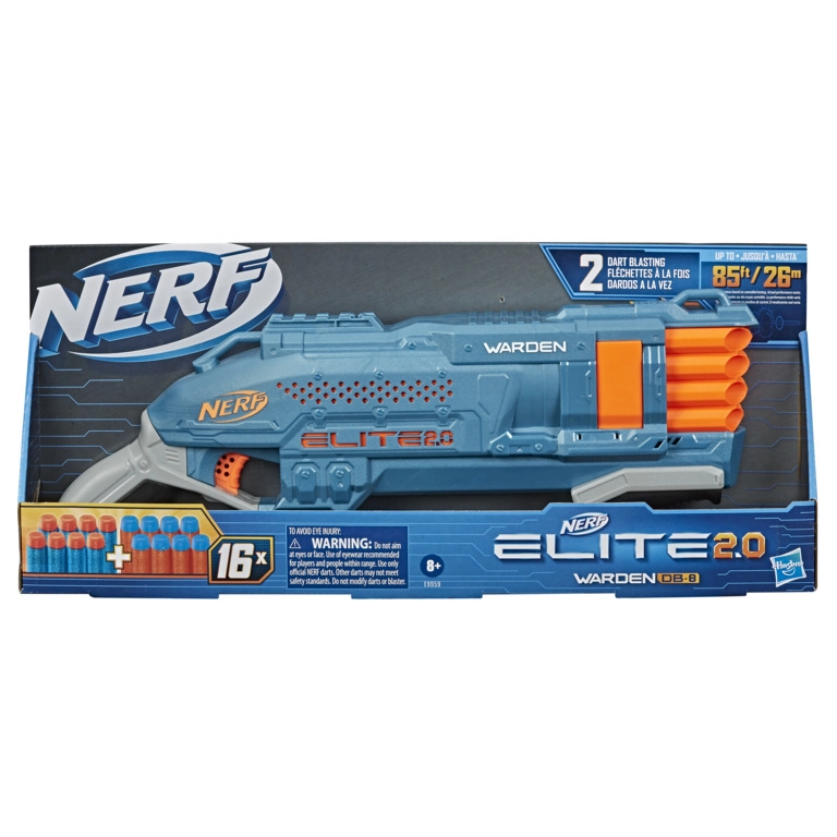 Nerf dětská pistole Elite Warden DB-8 5010993732388