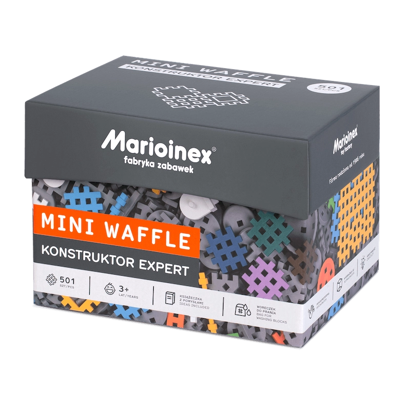 Marioinex Mini Waffle Constructor Expert 501 ks