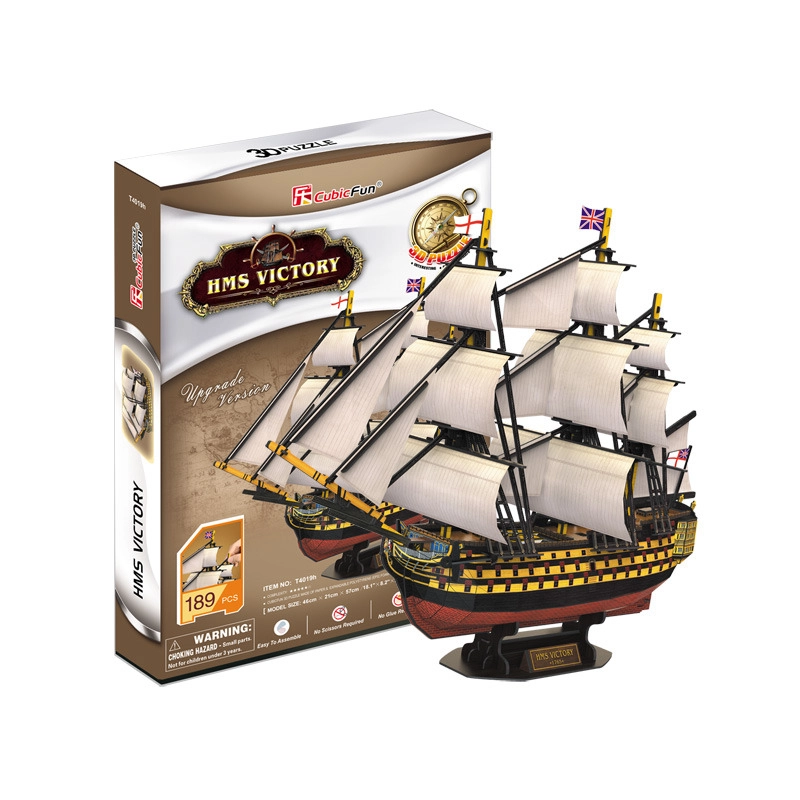 3D puzzle plachetnice HMS Victory