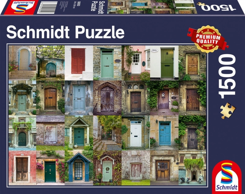 Puzzle prémiové kvality 1500 dílků Dveře