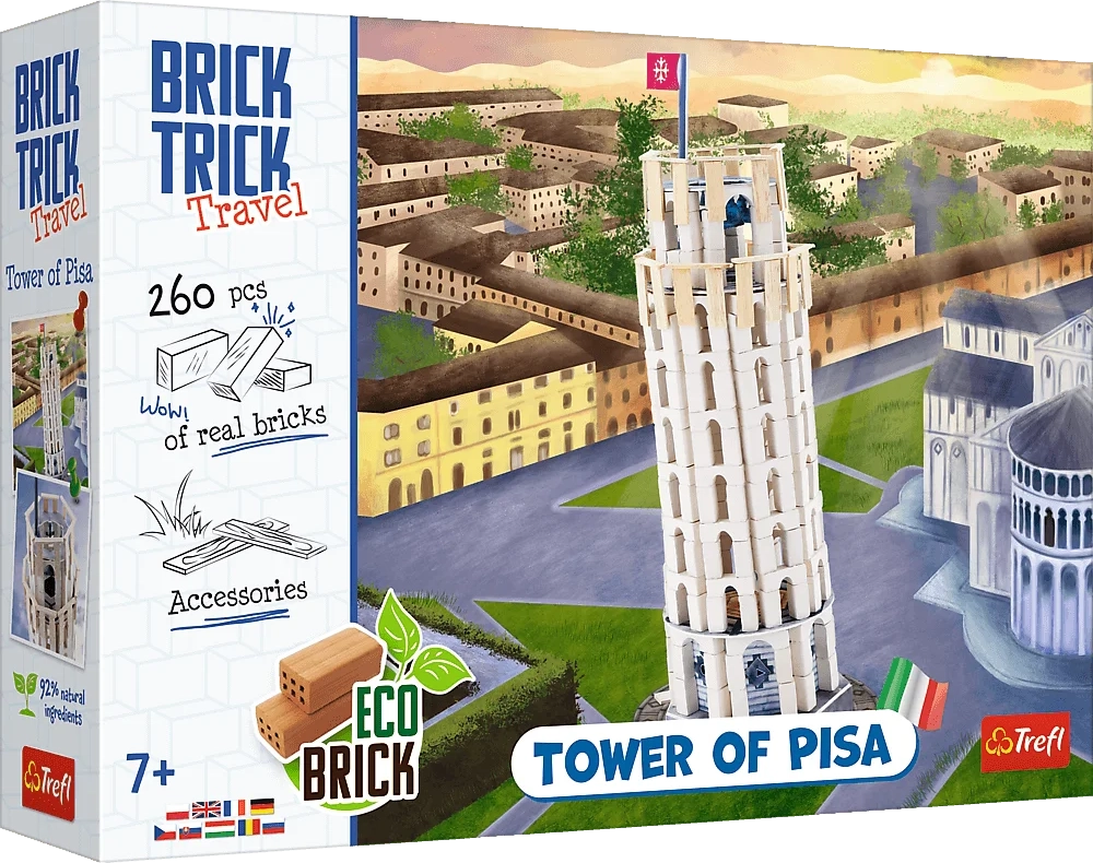 Trefl Brick Trick Šikmá věž v Pise