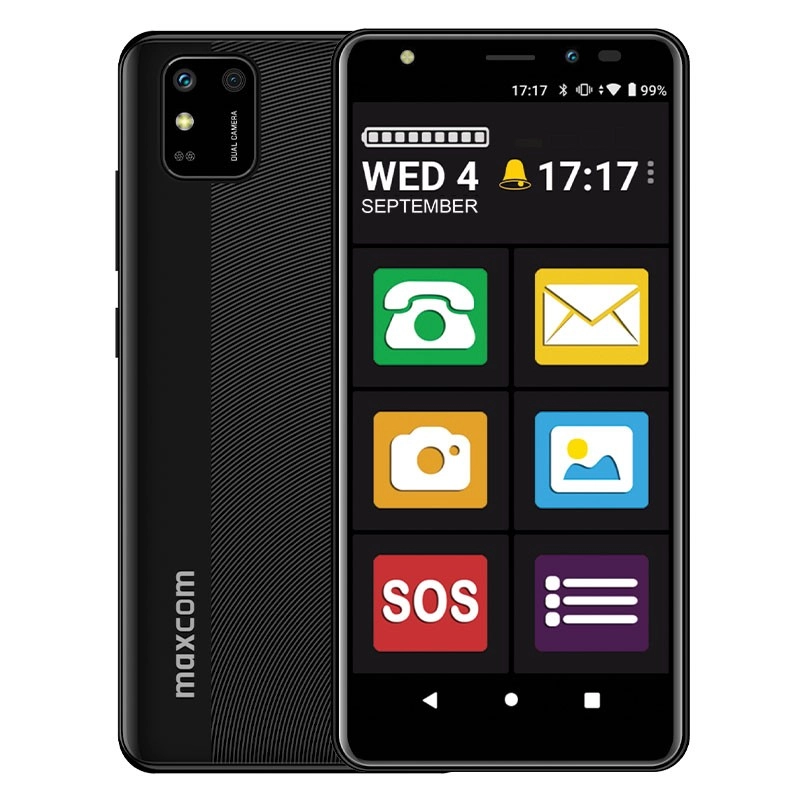 Chytrý telefon MS 554 4G s aplikací šetrnou k obrazovce