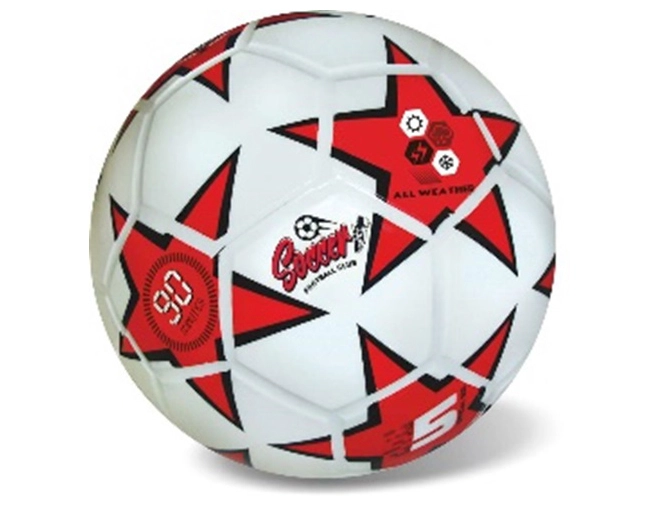 Míč Soccer Club fotbalový zelený 360g vel.5 do každého počasí