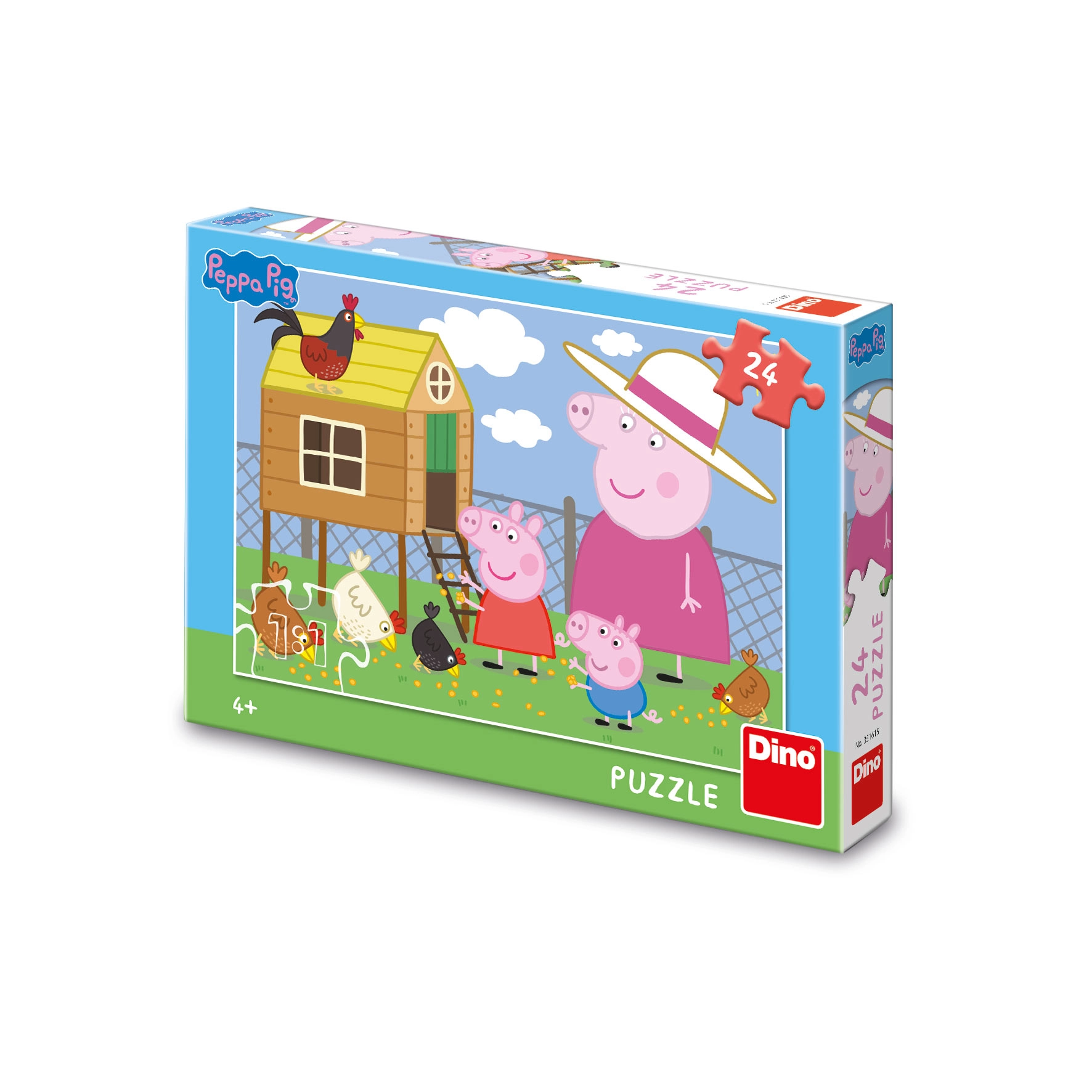 Puzzle Peppa Pig: Slepičky 24 dílků