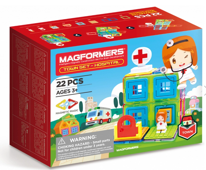 Magformers Městečko Nemocnice