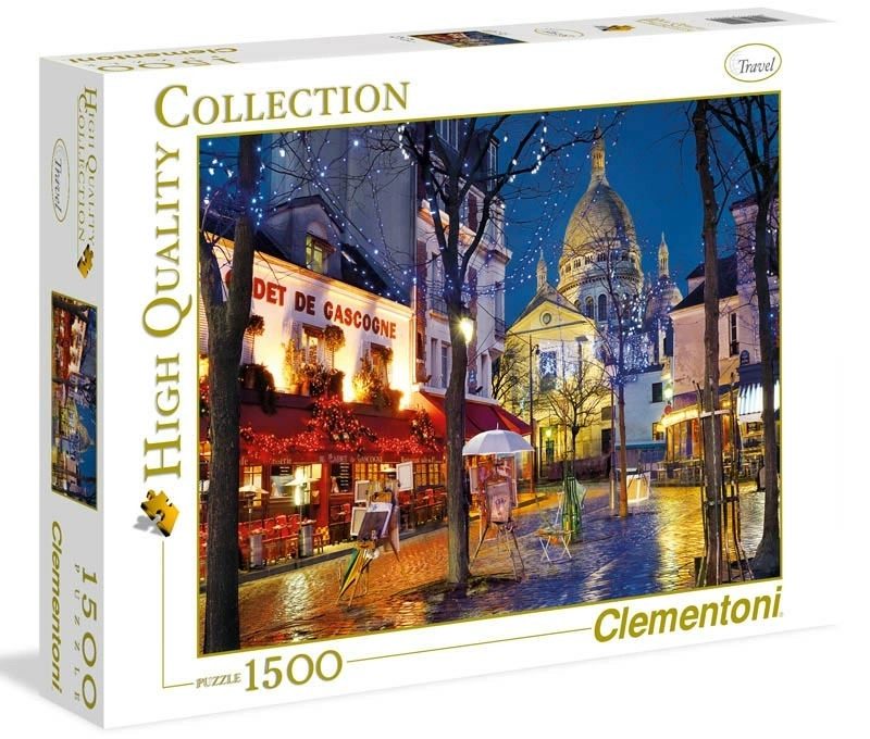 Puzzle Montmartre Paříž 1500 Kousků