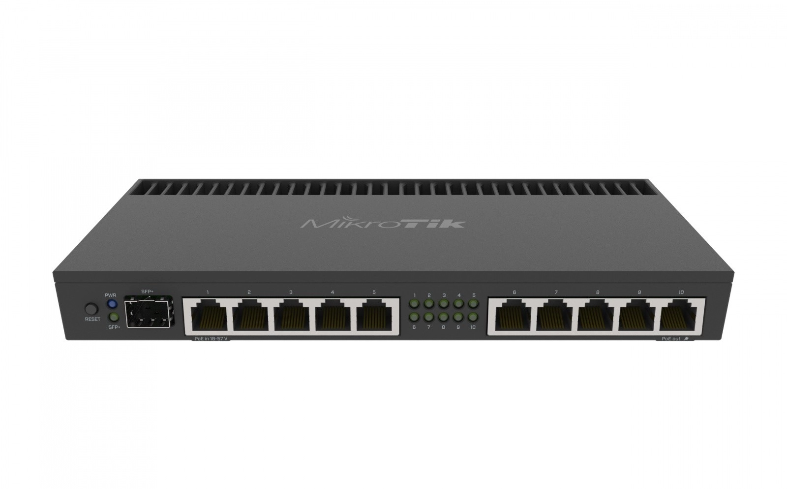 xDSL 10xGbE PoE router RB4011iGS+RM