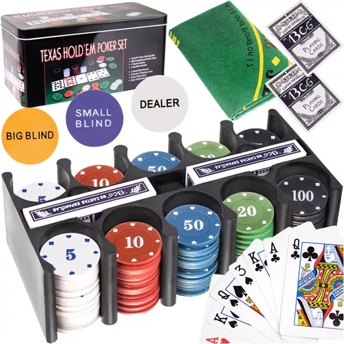 ISO Texas Hold’em Poker set