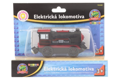 Maxim 50420 Elektrická lokomotiva černá