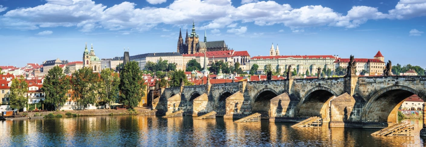 Dino Puzzle Panoramatické Hradčany 1000 dílků