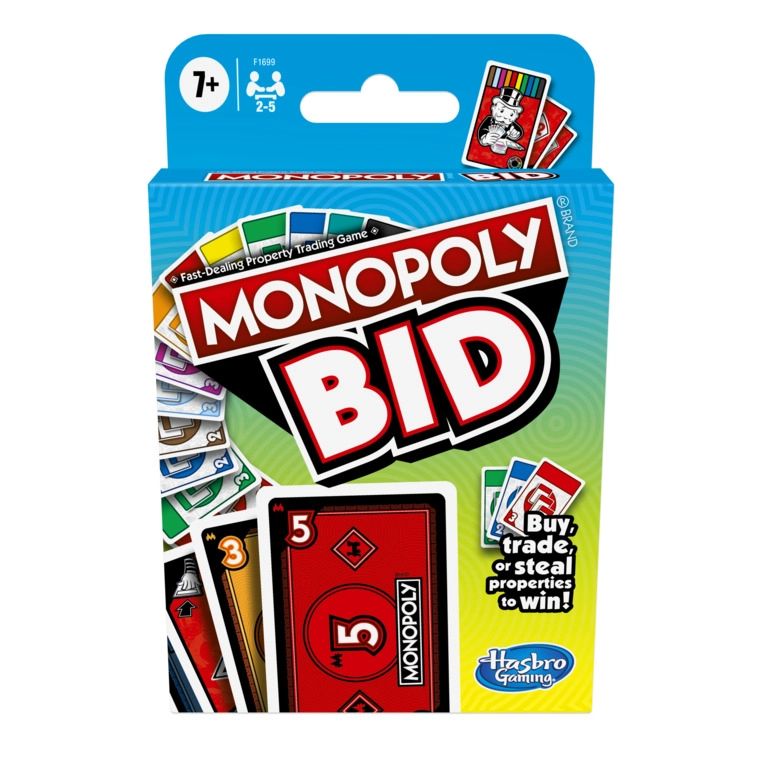 Karetní hra Monopoly Bid