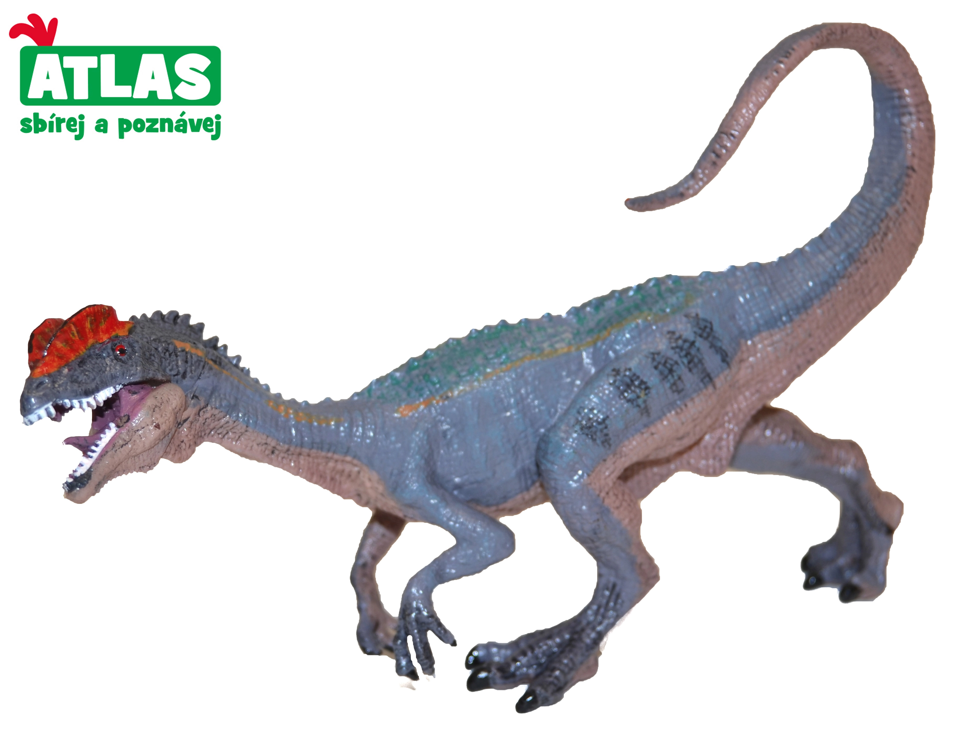 E - Figurka Dino Dilophosaurus 15 cm