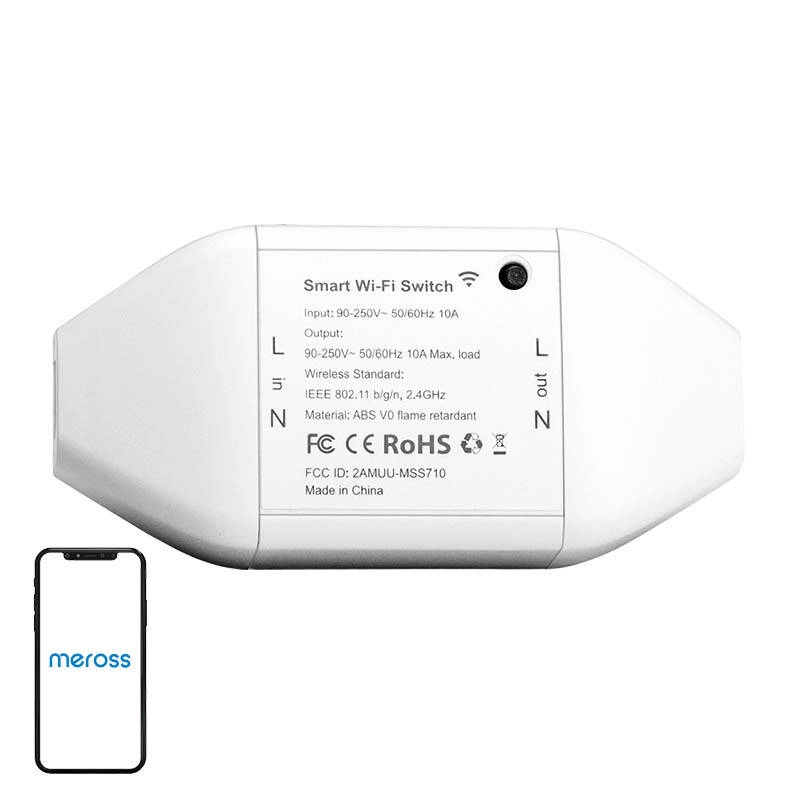 Wi-Fi Smart Switch Meross MSS710-UN (bez sady HomeKit)