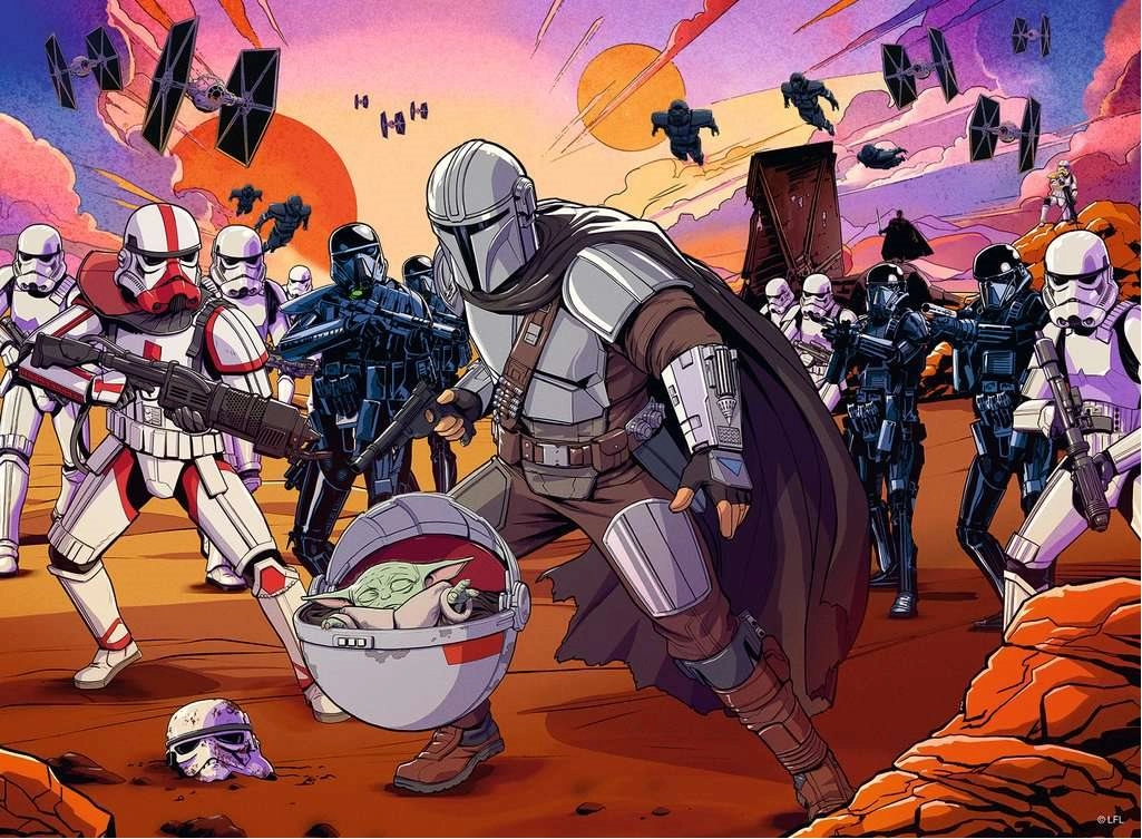 Star Wars: Mandalorian 200 dílků